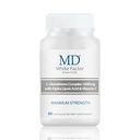 MD White Factor - Glutathion-Zusatz mit wirksamen Antioxidantien, Vitamin C & Lipoic Acid | (60 Kapseln)