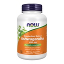 NOW Integratori alimentari, Ashwagandha (Withania somnifera) 450 mg (estratto standard), 180 capsule di Veg