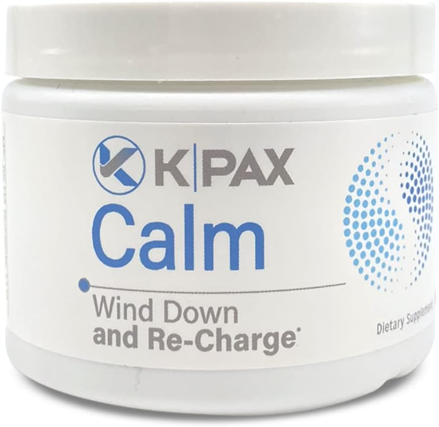 KPAX Calm Magnesium Glycinate Supplement, Anti Stress Supplement mit GABA und Valerian Extract unterstützt eine ausgewogene Stimmung – 60 Tabletten