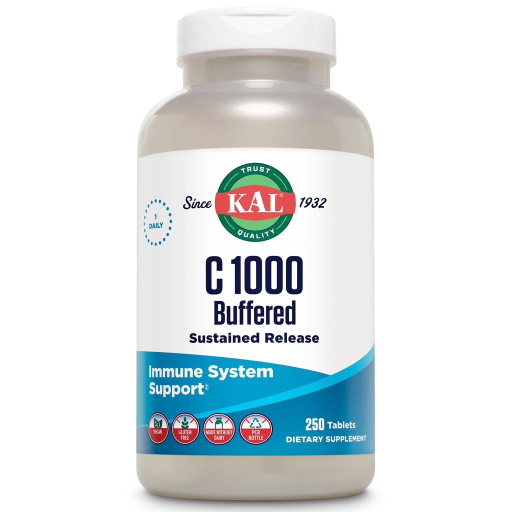 KAL C-1000 Compresse di rilascio prolungate, 1000 mg, 250 conte