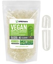 XPRS Nutra Size 4 capsule vuote - 1000 conte Piccole capsule vegane vuote- Pillole vegetariane - DIY Capsule vegetali Filling - Fillable Do-It-Yourself Veggie Caps per integratori