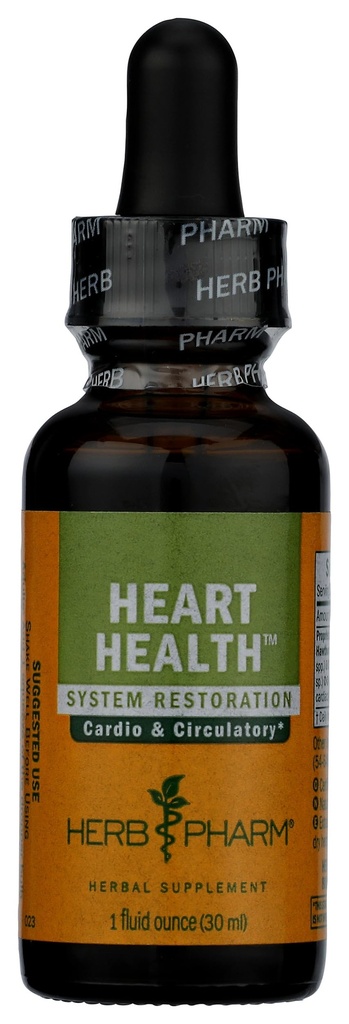Formule à base d'herbes liquides pour la santé du coeur avec hawthorn pour le soutien du système cardiovasculaire - 1 once (FCACT01)