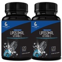 Forschungslabors Liposomal Vitamin C Supplement w/Enhanced Absorption LipoQuil-CTM | 2 Fer 1 ad 240 Kapseln Gesamte Immununterstützung Collagen Booster | Hohe Dosierung Fett Soluble Vita C 1000mg Gepuffert | Nicht GMO