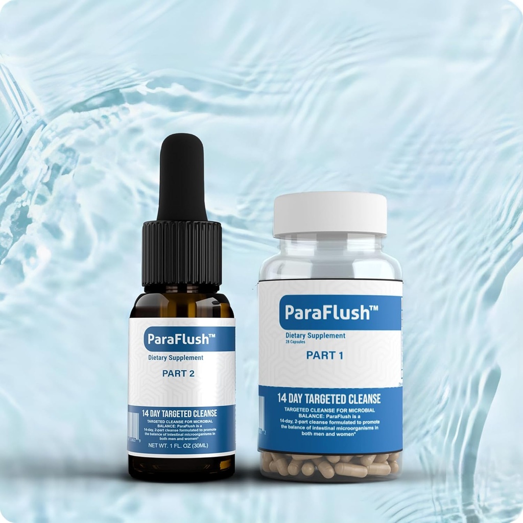 ParaflushTM Cleanse: L'Ultimo 14-Day Gut Detox & Parasite Purge per Vitalità e Benessere