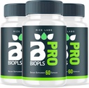 ize labs (3 Pack) Biopls Slim Pro Weight Loss Supplement, Biopls Capsules pour le bien-être corporel total et un mode de vie sain, Biopls Pills pour Leaner Physique, Bio Pls Reviews (180 Capsules)