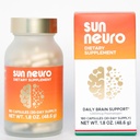 Sun Chlorella Sun Neuro Nootropic Brain Supplement - Daily Memory Concentration & Focus Supplement für Damen und Herren - Natürliche Plasmalogen Boost aus Meer Ananas - 180 Kapseln
