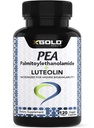 Palmitoylethanolamide 630 mg + Luteolin Standardized 98%- Micronized Pea 99% altamente purificato e biodisponibile - Made in USA - Supplemento per gli uomini e le donne - 120 capsule vegetali