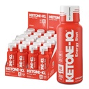 Ketone-IQ Pas de Caffeine Cétones Exogènes Prises d'énergie - 24 Pack de boissons sans caféine avec 10g de Cétones - Sans sucre, sans sel et tout naturel (Original)