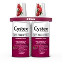 Cystex Urinary Tract Infection Support & Prevention - Cranberry Prebiotic Supplement mit D-Mannose & Vitamin C für UTI Protection & Urinary Health Maintenance - 7.6 fl oz - (Pack mit 2)