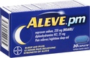 Aleve PM Caplets, 20 Graf