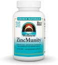 Quelle Naturals Wellness ZincMunity, unterstützt Zinkabsorption, Stoffwechsel und Nutzung für Immunheath*, 50 mg Zink - 60 vegetarische Kapseln