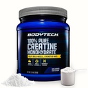 BODYTECH 100% Pure Creatine Monohydrate Powder - Creatina micronizzata Premium per una maggiore resistenza muscolare e prestazioni - Supporta i muscoli, il recupero e l'esercizio aumentato (18oz/102 Servings)