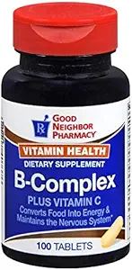 BNP Vitamin Health B-Complex Plus Vitamin C (100 Tabletten)