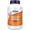 NOW Integratori alimentari, Thyroid EnergyTM, Iodio e tirosina più Selenio, Zinco e Rame, 180 capsule di Veg