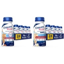 Assure plus de nutrition agiter avec 16 grammes de protéines et Assure plus de nutrition liquide agiter avec fibre, 16 grammes de protéines, Vanille, 8 Fl Oz bouteille (paquet de 24)