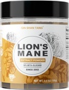 Poudre de champignons de la Mane du Lion, Extrait du corps à vrai fruit - 100g, Supplément Cerveau pour Mémoire et Focus, 30% Beta-glucanes