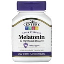 Mélatonine, dissolve rapide, cerise, 10 mg, 360 comprimés