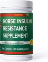 Supplément de résistance à l'insuline pour chevaux - Traitement de la laminite des chevaux - Poudre à base de laminite naturelle pour les pieds douloureux et laminite chronique, 1,87lb (approvisionnement de 90 jours)