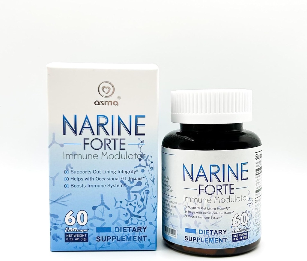 Asma Narine Forte Colon Salute Integratore Probiotico 60 Veg Capsule