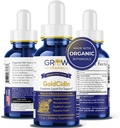 crescere vitamina GoldCidin Gut Health Supplement, 18 estratti botanici, Elimina Irritants & Biofilms, promuove la flora benefica, 18 Botanical & Essential Oil Blend - (1 oz)