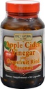 Nur natürliche Apfel Apfel Apfelessig Plus Grapefruit Rind Cayenne Kapseln, 90-Count
