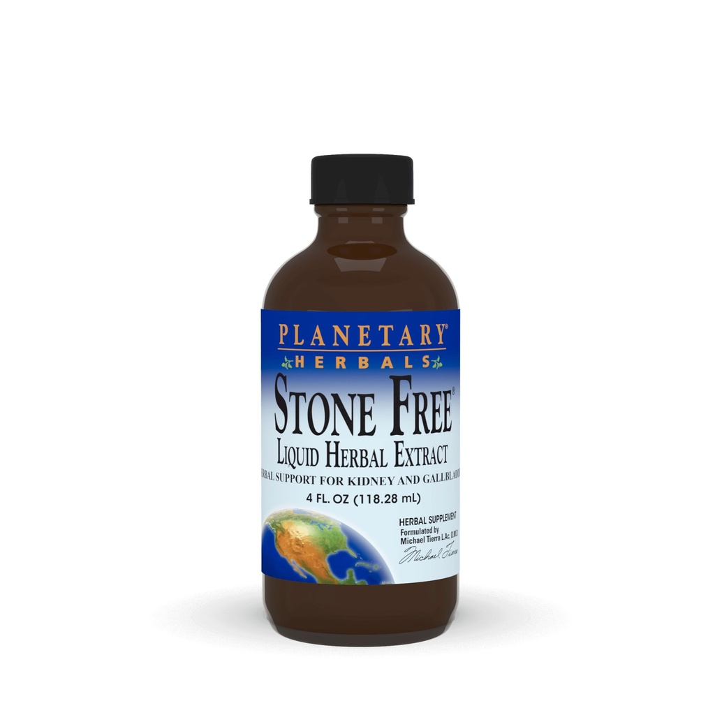 Planetary Herbals: Stone Free 4 oz. Flüssig
