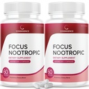 IDEAL PERFORMANCE (2 Pack) Cognigence Focus Nootropic Memory Booster Supplement Pills (120 capsule)