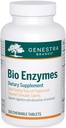 Genestra Marques Bio Enzymes Formule complète digestive enzymes dans les comprimés à croquer
