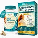 UltaLife Ihre Harmony Menopause Ergänzungen für Frauen - Hot Flashes Menopause Relief & Hormon Balance für Frauen - Enthält Black Cohosh, Dong Quai, Red Clover & More - Estrogen Free - 120 Kapseln