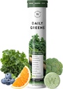 BENESSERE NUTRITION Verdi giornalieri | Limone naturale e Lime Flavour | 15 compresse 63g (2.22Oncia)
