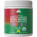 Enfants Greens et Reds Superfood Powder. Meilleur Jus Bio Vegan Super Food avec 25 + Real Fruits et Légumes. Vitamines réelles sans gluten. Supplément vert et rouge pour les enfants