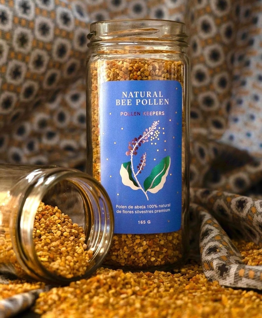 Polline di api naturali dalla Costa Rica - Granule di polline di ape grezze al 100% - Superfood naturale & Energy Booster - Gluten-Free e Non-GMO - 165 Grammi - Fonte di vitamina B, acido folico, minerali