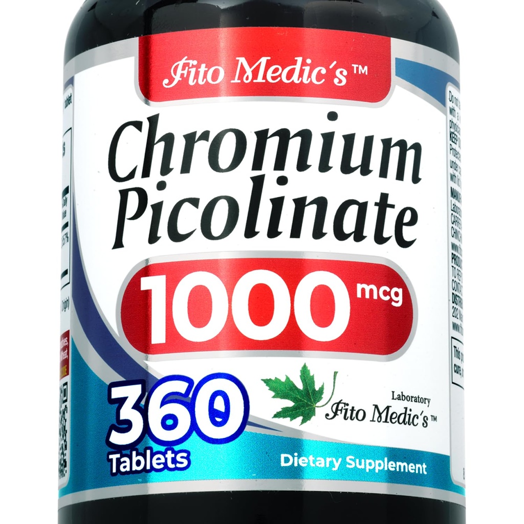 Lab | Chromium picolinate |360 Tab | Chromium Ergänzungen | Ultra hohe Absorption.
