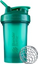 BlenderBottle Classic V2 Shaker Bottle Perfect for Protein Shakes and Pre Workout, 20-Ounce, Emerald Green