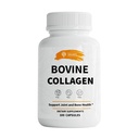 SIRUNES Bovine Collagen Ergänzungen für Männer und Frauen I Hydrolyzed Gras Fed Bovine Collagen Peptides Nahrungsergänzung für Gelenk, Nerve & Knochen Unterstützung - Non-GMO, Anti-Aging - 100 Kapseln