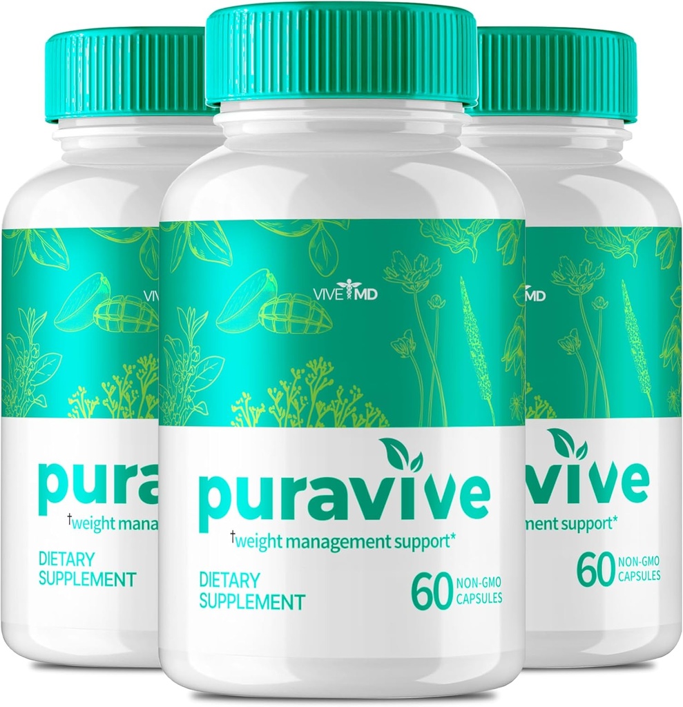 Vive MD Puravive Premium Weight Loss Capsules Bewertungen - Original Formel - Puravive Weight Loss Capsules Original, Puravive Weight Loss Pills, Puravive Exotic Rice Method (3 Pack)