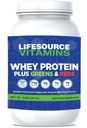 LifeSource Vitamines Whey Plus Greens & Reds Phyto Foods (4 livres)