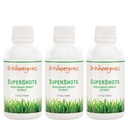 Dr. Wheatgrass (Pack of 3) Supershots(30 Day Supply) - Weizengras-Extrakt in einer Flasche, stärker als frischer Weizengrassaft und Pulver
