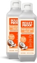 Bulletproof Coconut Cerveau Octane C8 MCT Oil, 16 onces (paquet de 2), supplément kéto Premium pour l'énergie durable, le cerveau et le carburant corporel, sans saveur, ajouter au café et aux smoothies, emballage mai vary