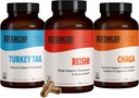 FreshCap Immun Defenders Bundle (Reishi, Türkei Tail, Chaga) Kapseln