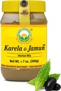 BASIC AYURVEDA Karela & Jamun Kräutermischung Pulver | Traditionelle Bitter Gourd & Indian BlackBerry Mischung | Natürliche pflanzenbasierte Ergänzung für tägliche Routine & Lifestyle Unterstützung | 7.05 Oz (200g)