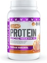 FINAFLEX Clear Protein, Vanilla Caramel - 2 lb - Fördert Muskelleistung und Wachstum - Milkshake-Like Taste - Low Carb, Low Fat & Gluten Free - 27 Serviers