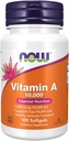 NOW Foods, Vitamina A, 10.000 UI, 100 Softgels