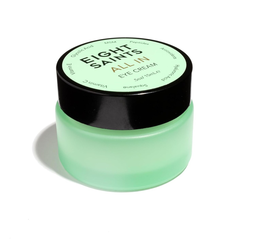 Acht Saints Hautpflege in Augencreme, natürliche und organische Anti-Aging unter Augencreme, um Puffiness, Falten und unter Augentaschen, dunkle Kreise unter Augenbehandlung, 0.5 Unzen