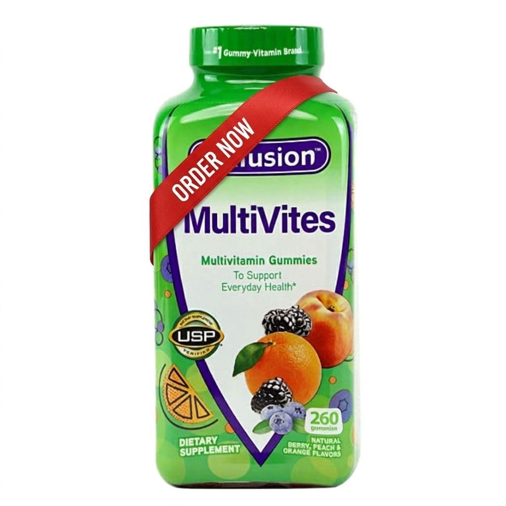 Vitafusions Multivites Gummies 260 ct, Support Everyday Health - (Pack of 1) Sette giorni caso pillole Incluso