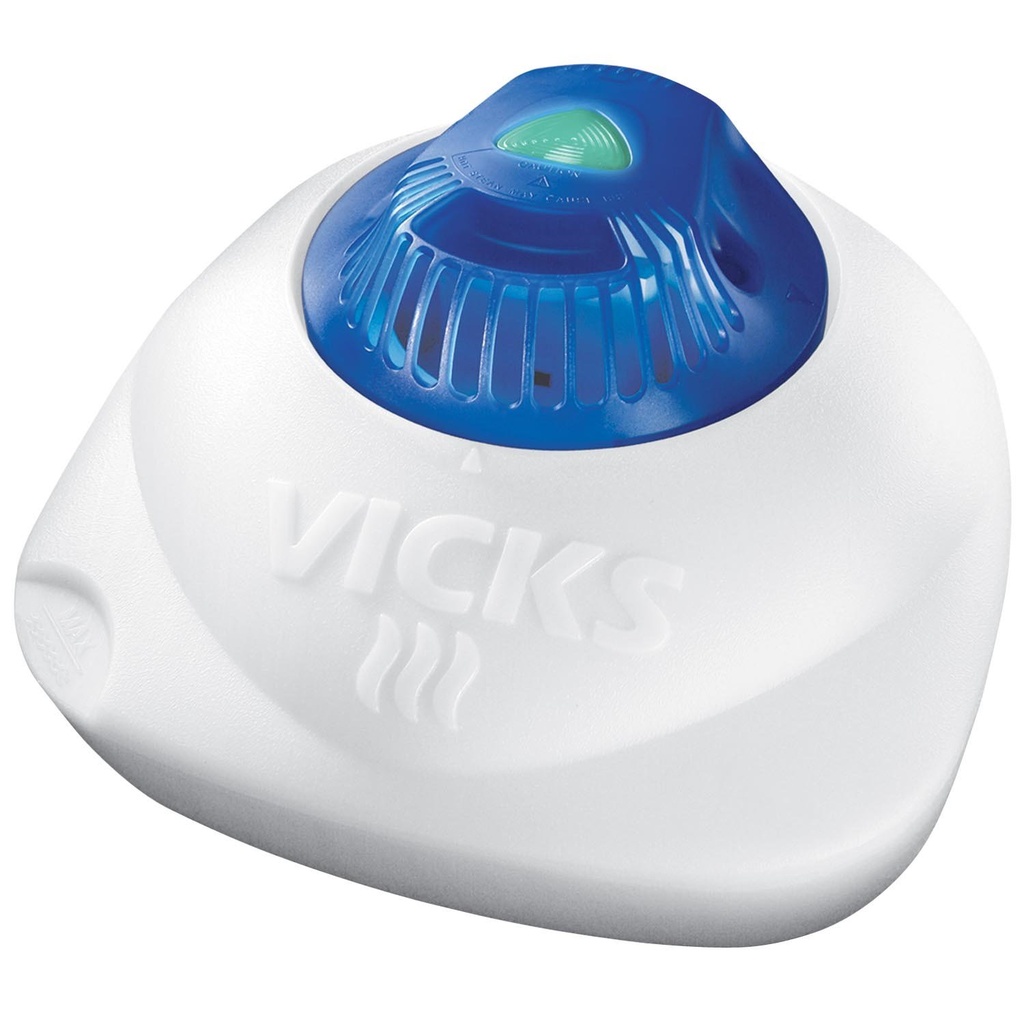 Vicks Warmer Dampfverdampfer, Kleine bis mittlere Zimmer, 1,5 Gallon Tank – Warmer Mistbefeuchter für Baby- und Kinderzimmer mit Nachtlicht, arbeitet mit Vicks VapoPads und VapoSteam