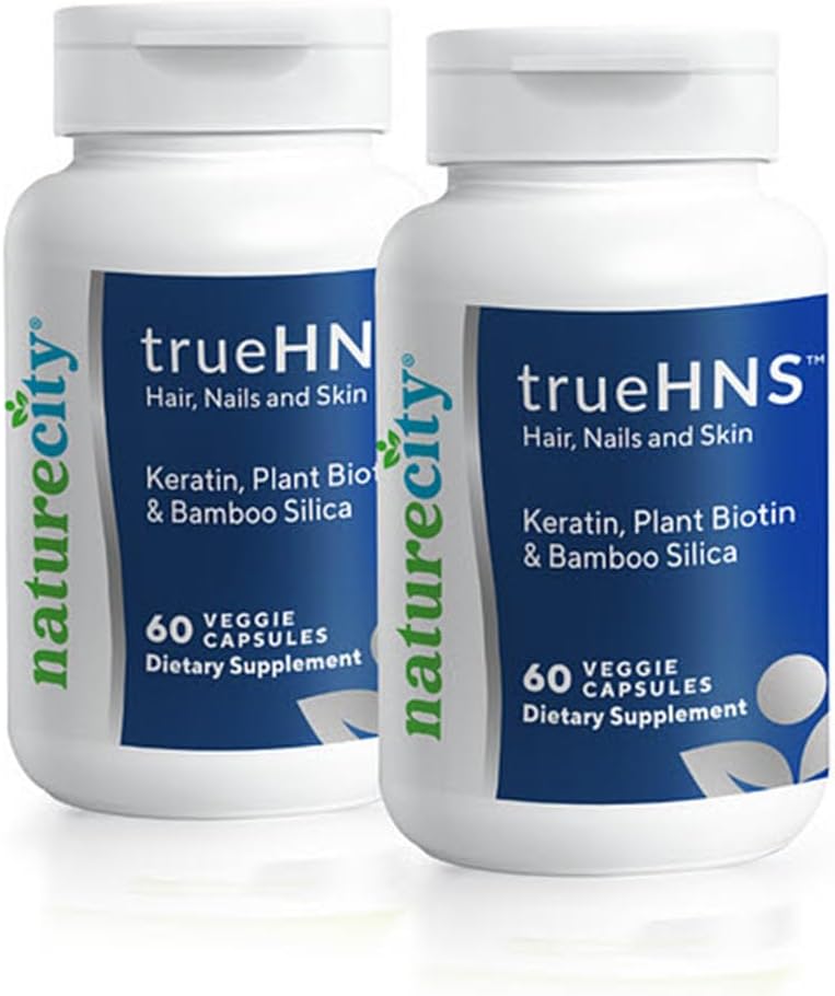 NatureCity True-HNS ongles capillaires et de la peau kératine kératine et de la biotine végétale supplément de vitamine.
