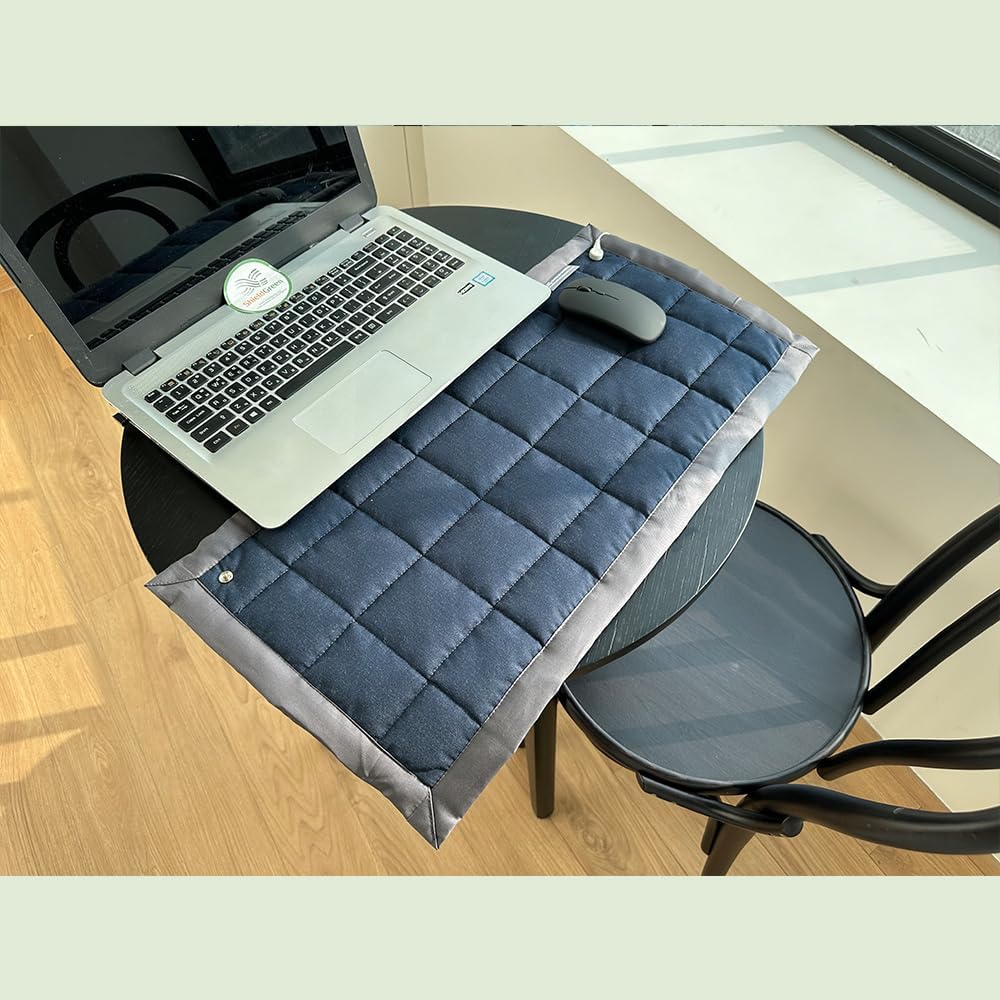 Big Multi Pad-Stainless Steel Fabric, 24x16 pollici (Navy)