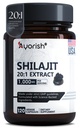Pure Shilajit Capsules 1000mg 120 Count with Fulvic Acid & 85+ Trace Minerals for Enhanced Energy and Immune Support Men & Women Better Than Shilajit Resin