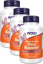 JETZT Ergänzungen, Ocu SupportTM mit FloraGLO® Lutein, Plus Vitamine A, C und E, 90 Veg Kapseln (Pack mit 3)